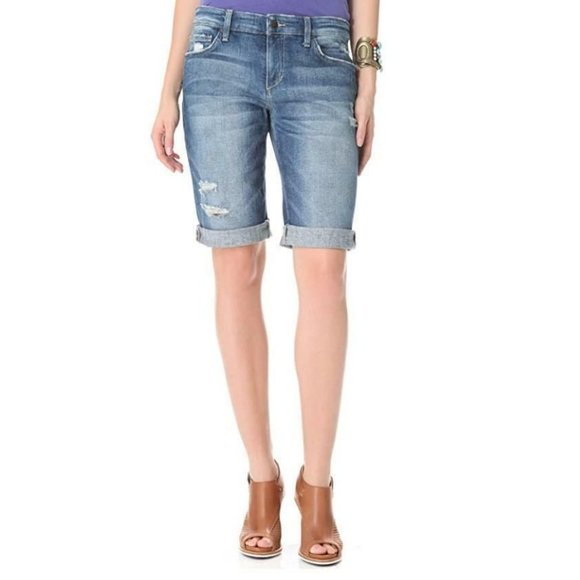 Joe's Jeans Pants - Joe's Jeans Women's Easy Bermuda Distressed Shorts Renah Size 23 NWT